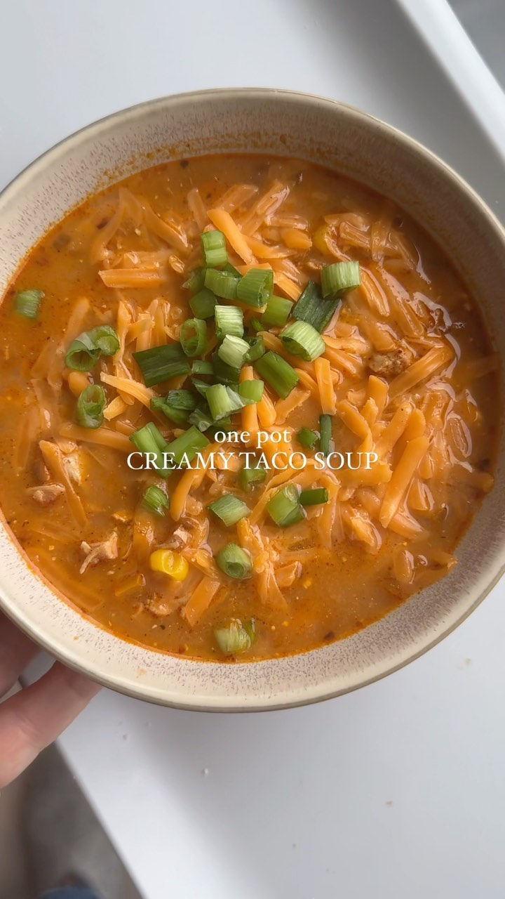 Creamy One-Pot Taco Soup