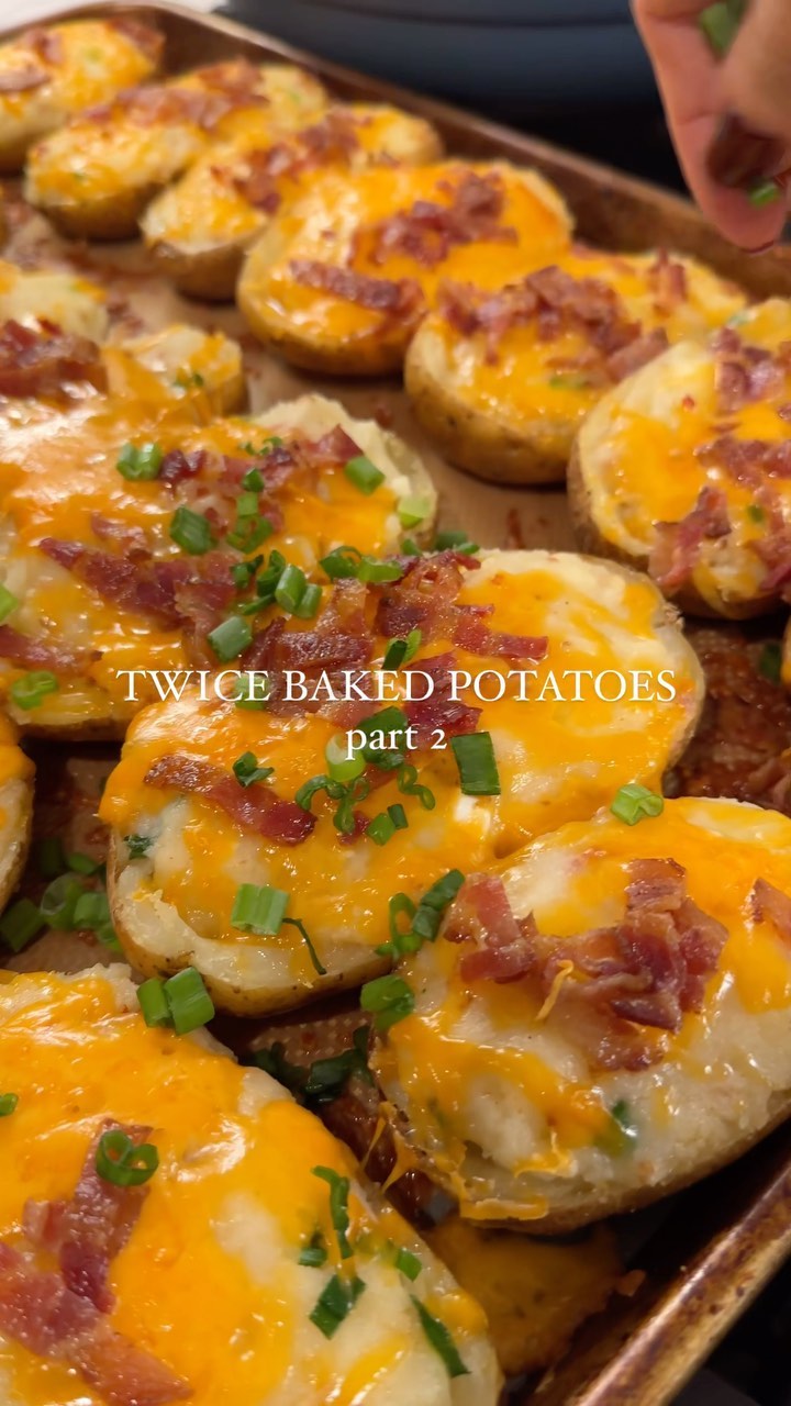 Loaded Twice Baked Potatoes