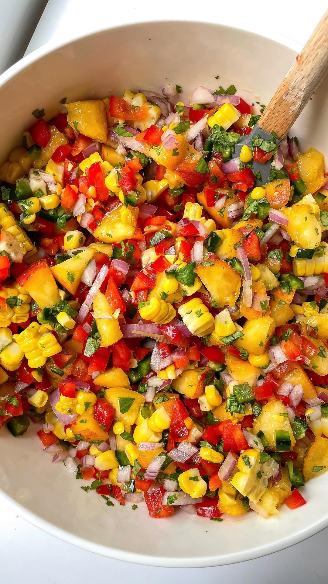 Peach Salsa Fish Tacos