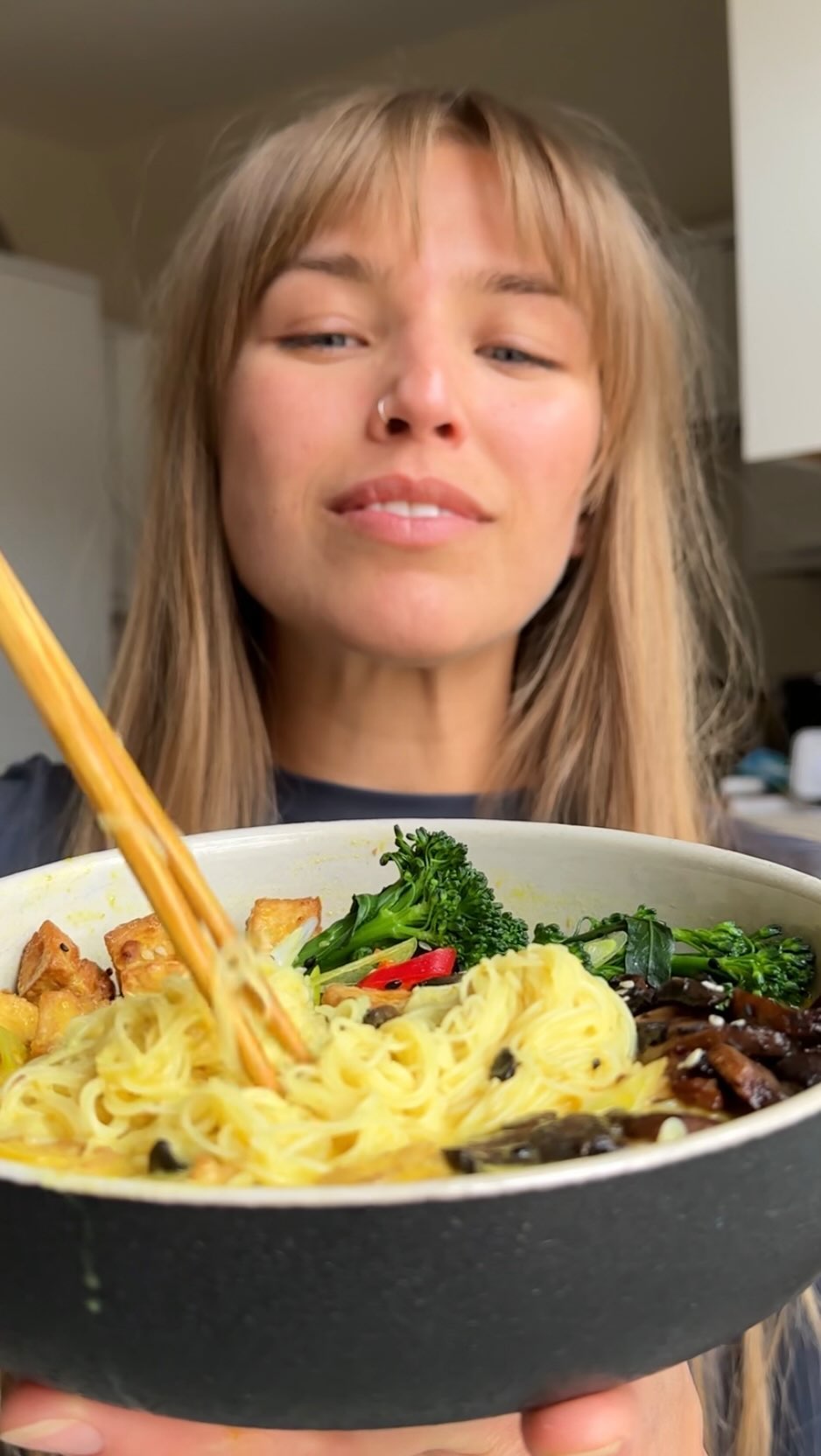 Golden Curried Noodle Soup