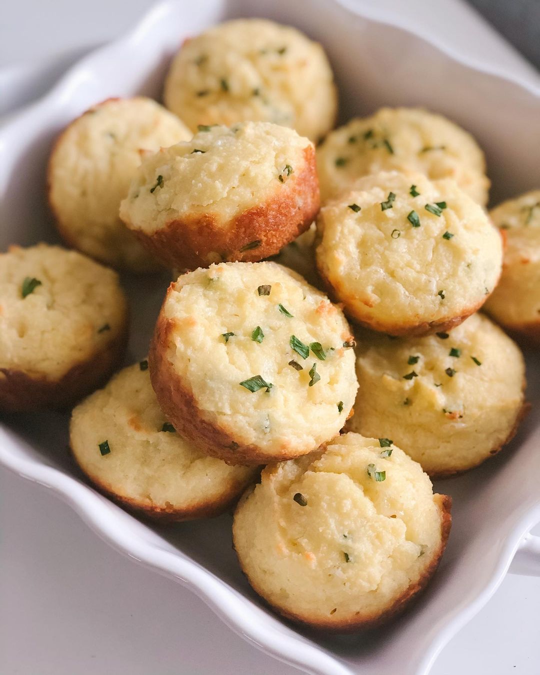 Cheddar and Chive Almond Flour Biscuits