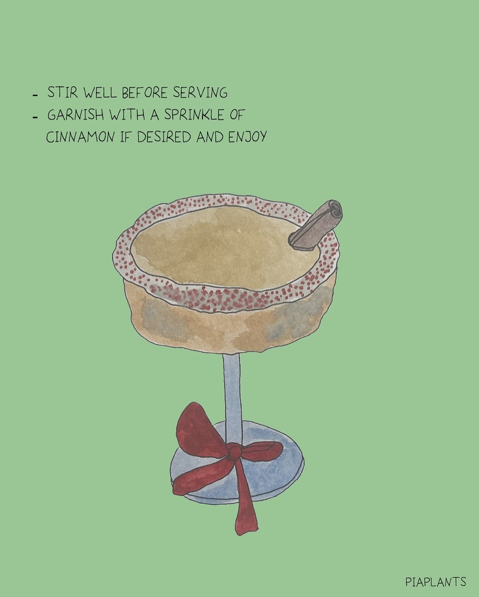 Venezuelan Ponche Crema Holiday Drink