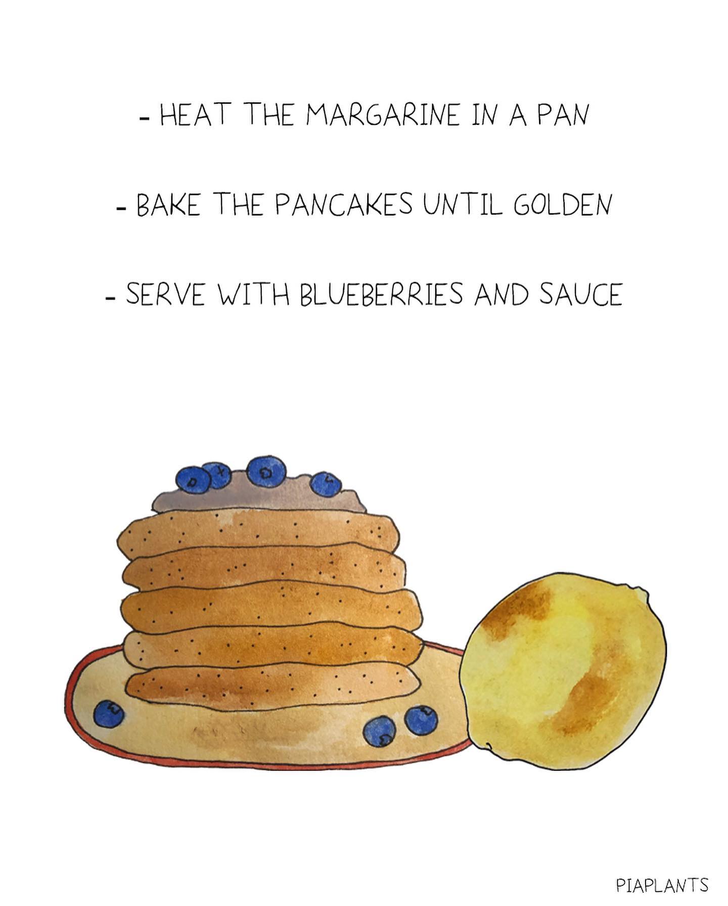 Vegan Poppy Seed Pancakes with Lemon Sauce