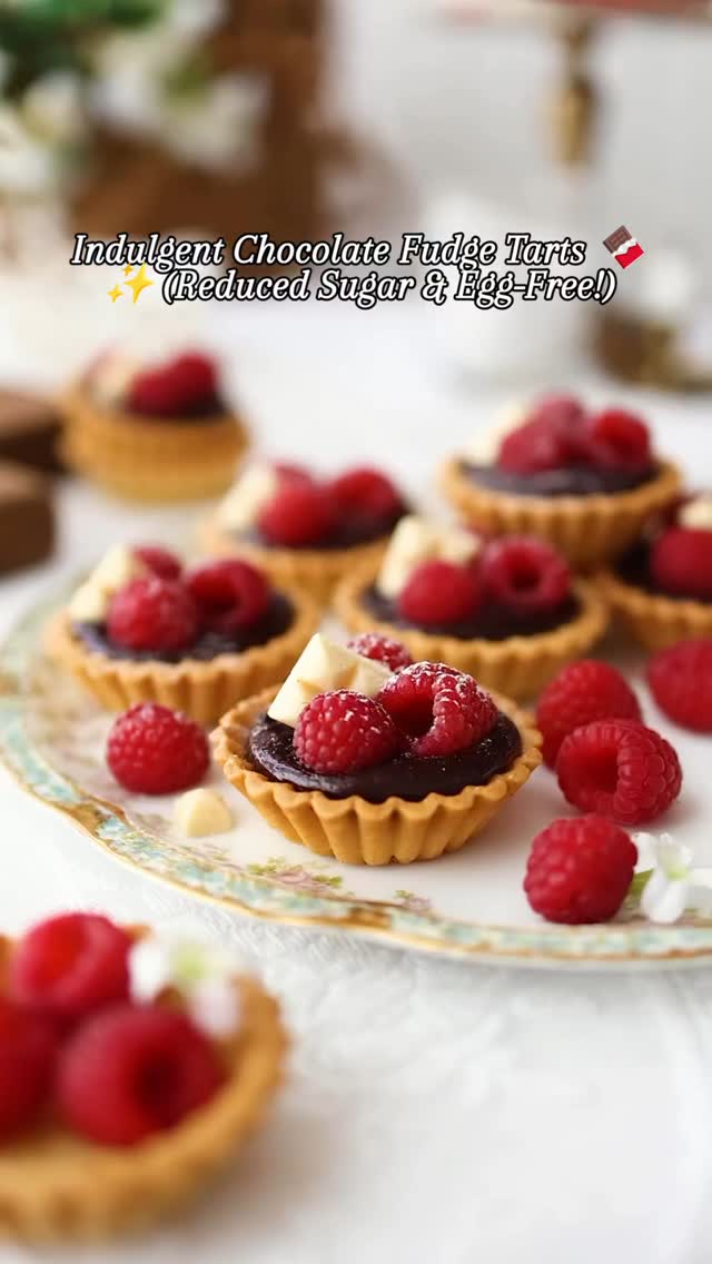 Indulgent Chocolate Fudge Tarts