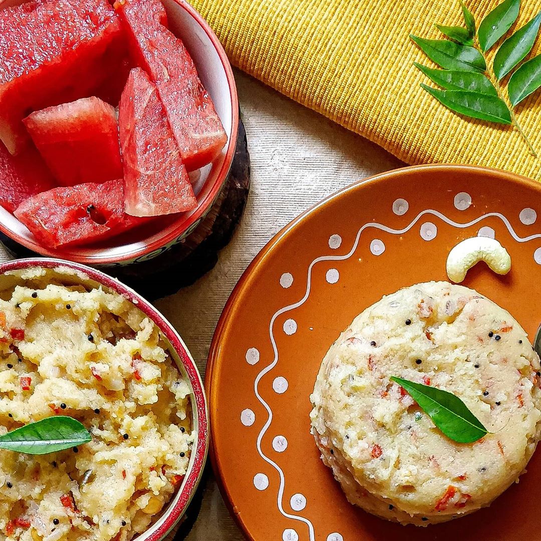 Rava Upma Breakfast Dish