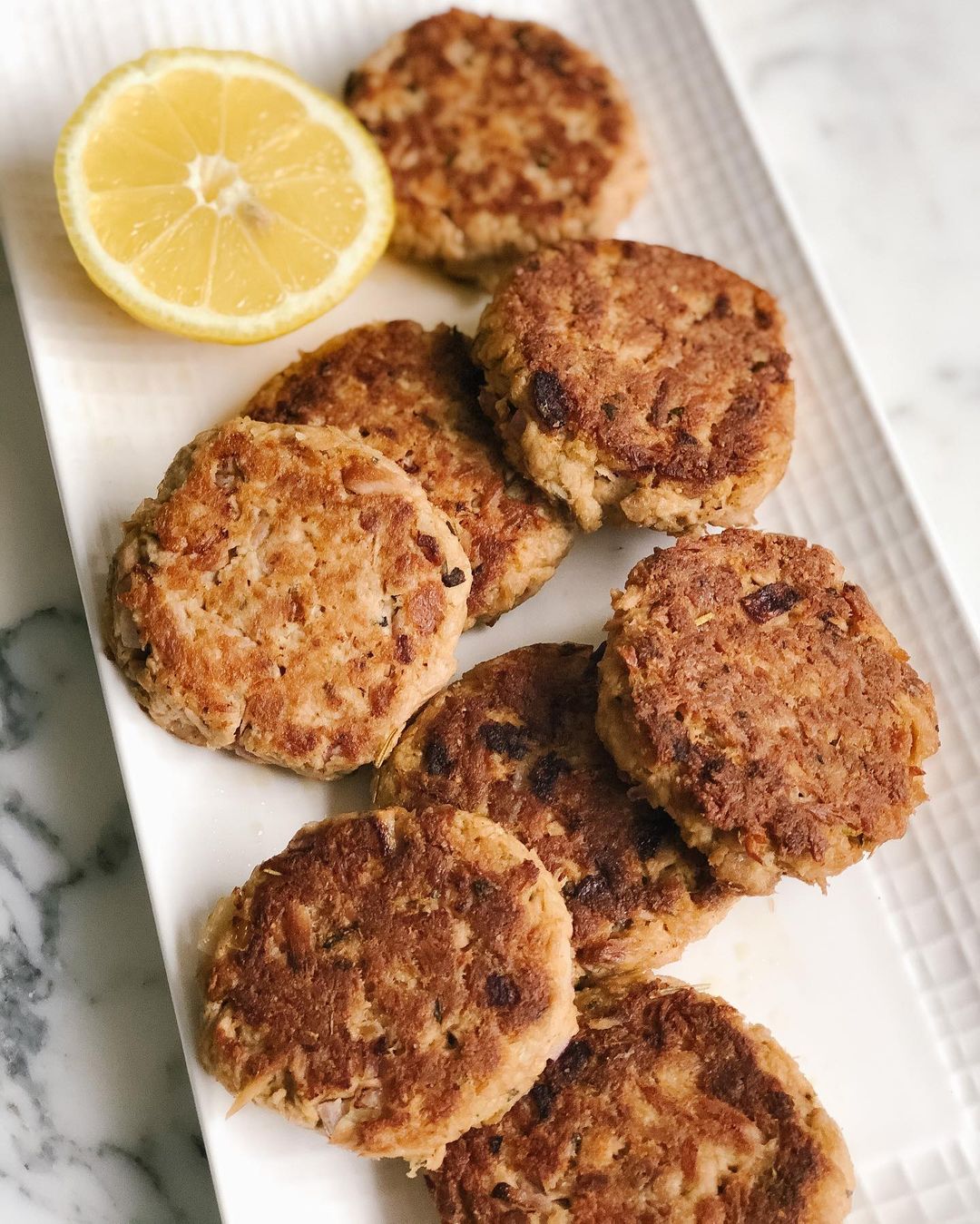 Easy Fried Tuna Patties with Fresh Salad