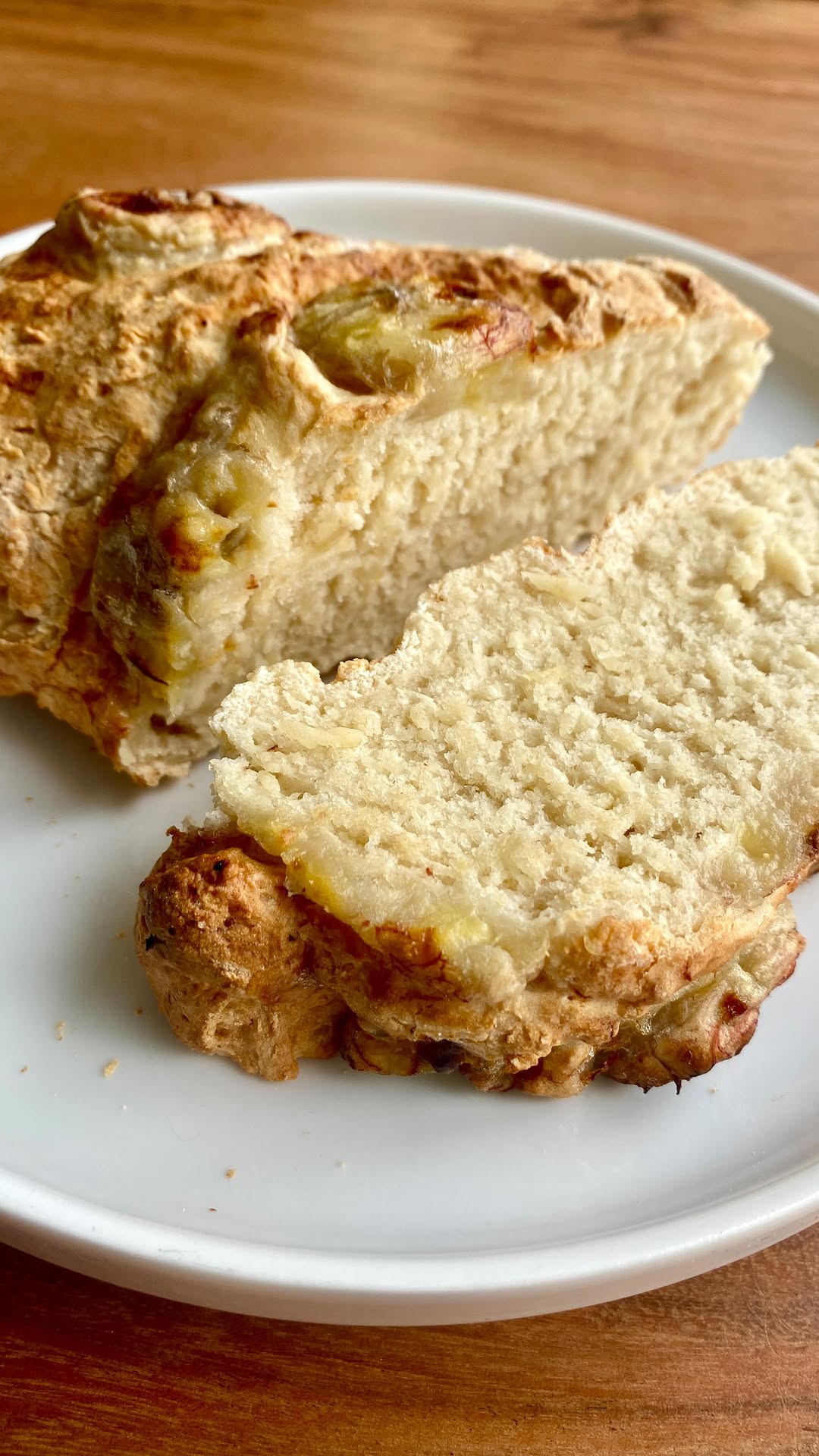 Banana Bread with Sparkling Water