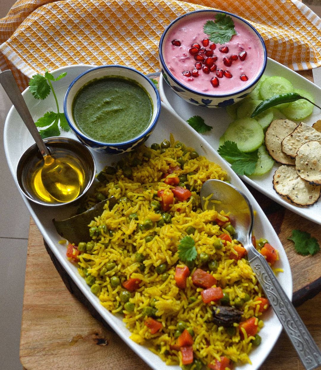 Awidhi Tahiri Rice Dish with Spices