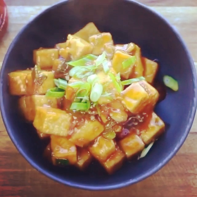 Vegan General Tso's Tofu Stir-Fry