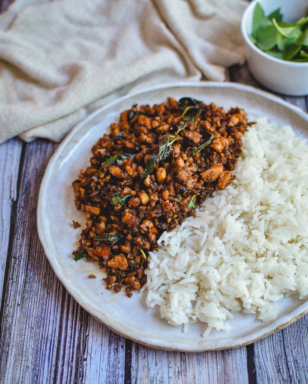 Sweet Thai Basil Stir Fry