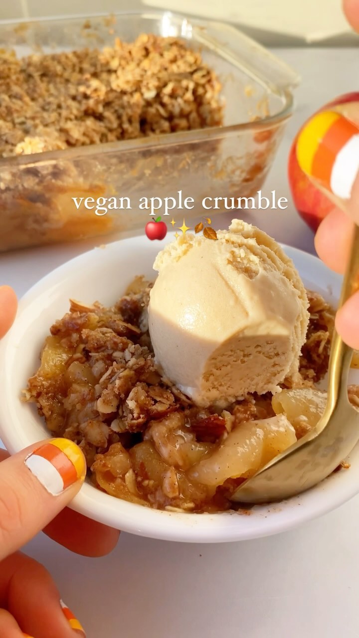 Easy Apple Crumble Dessert