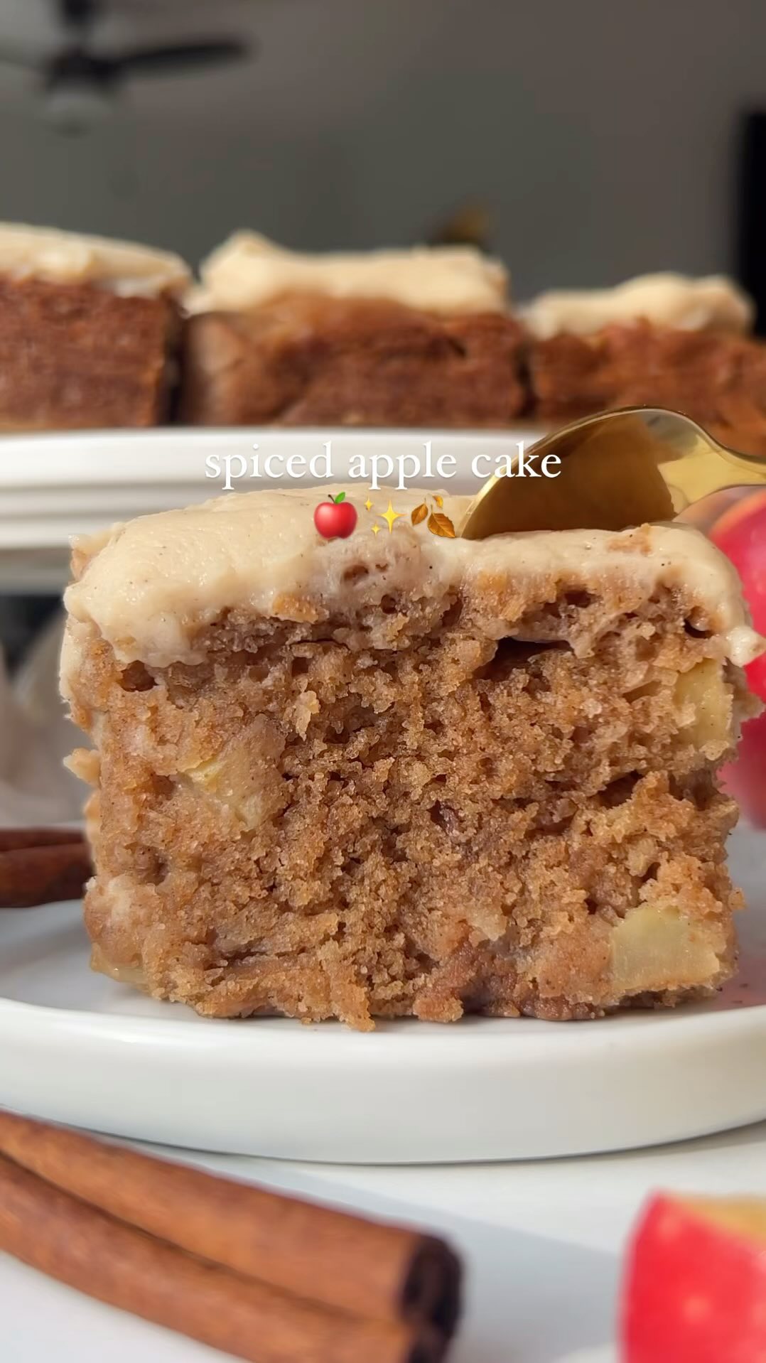 Vegan Apple Snacking Cake