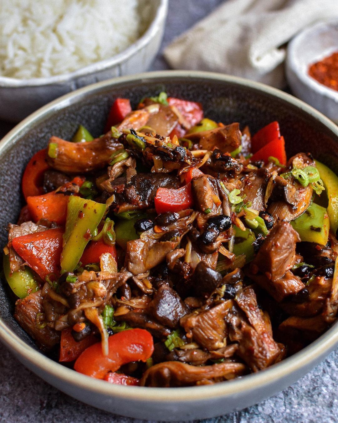 Chinese Classic of Chicken in Black Bean Sauce
