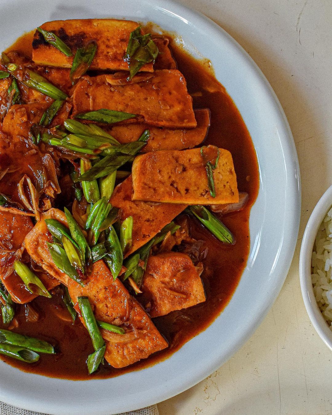 Homestyle Crispy Tofu Sichuan Dish
