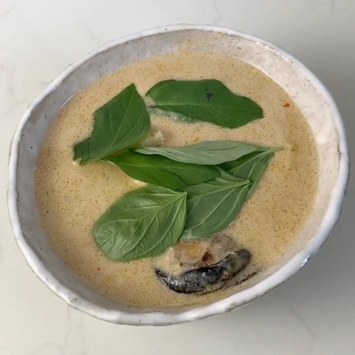 Panang Curry with Shiitake Beef