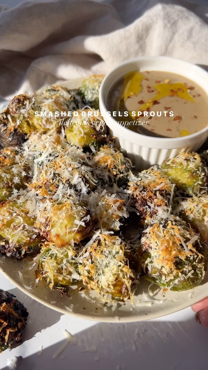 Crispy Smashed Brussels Sprouts