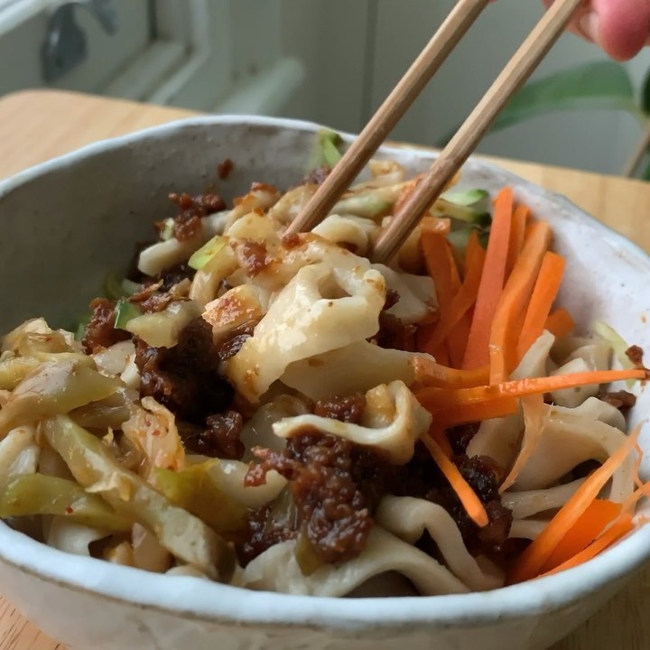 Beijing Noodles with Zha Jiang Sauce