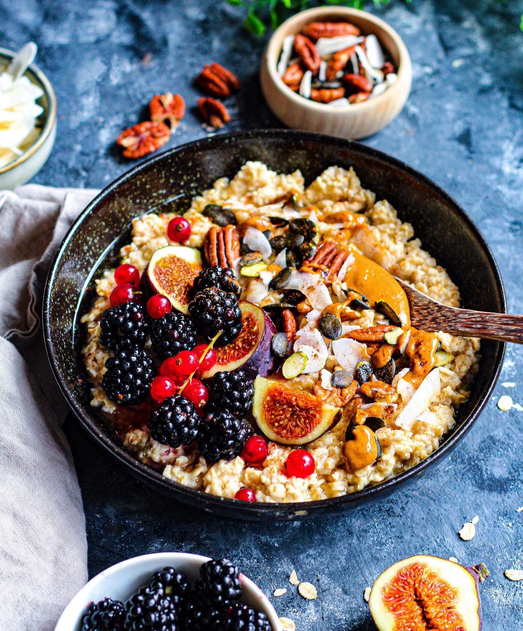 Fall Fruits Oatmeal