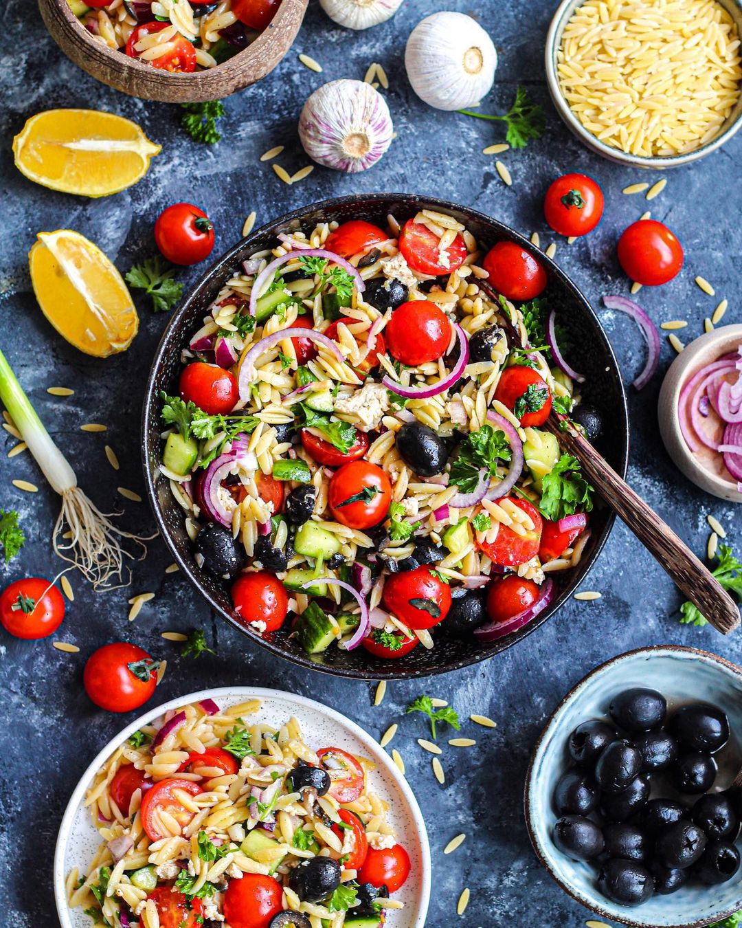 Griekse Orzo Salade
