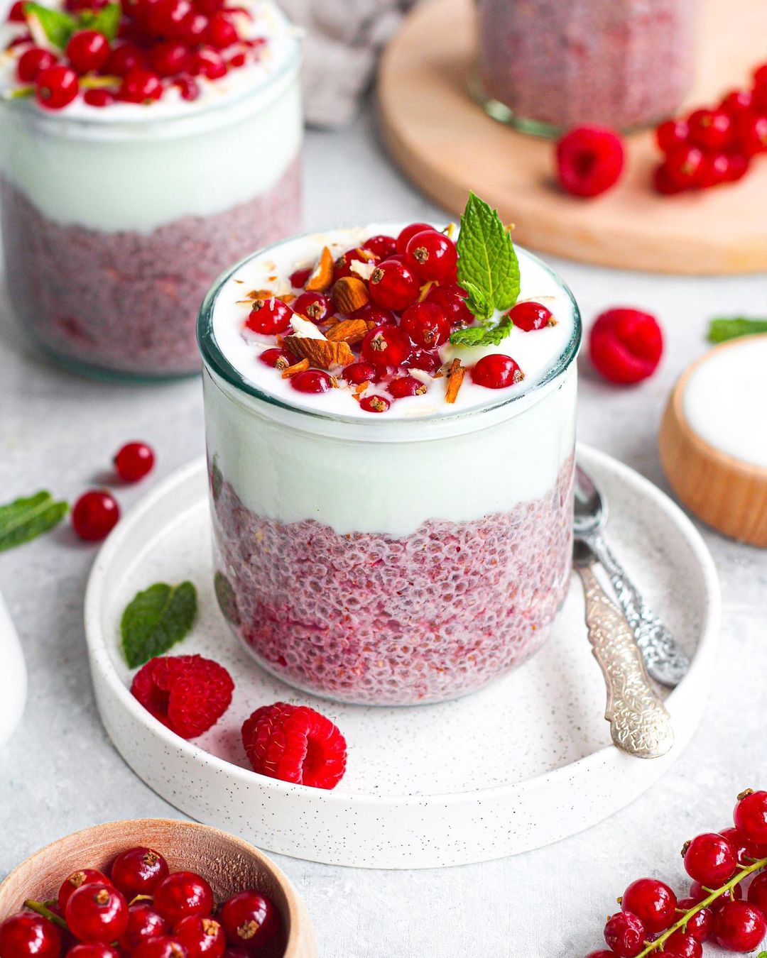 Merry Berry Chia Pudding