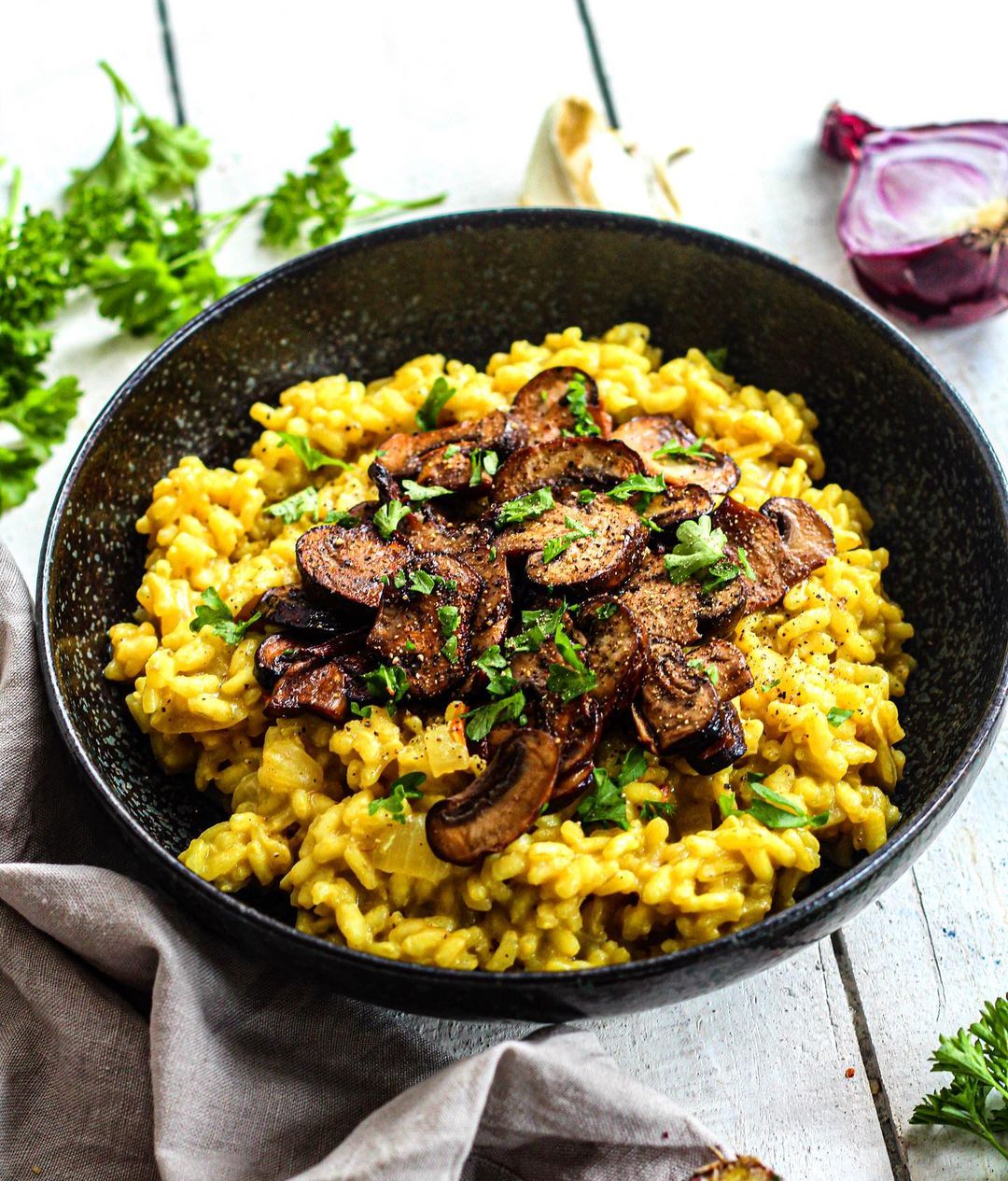 Vegan Creamy Risotto