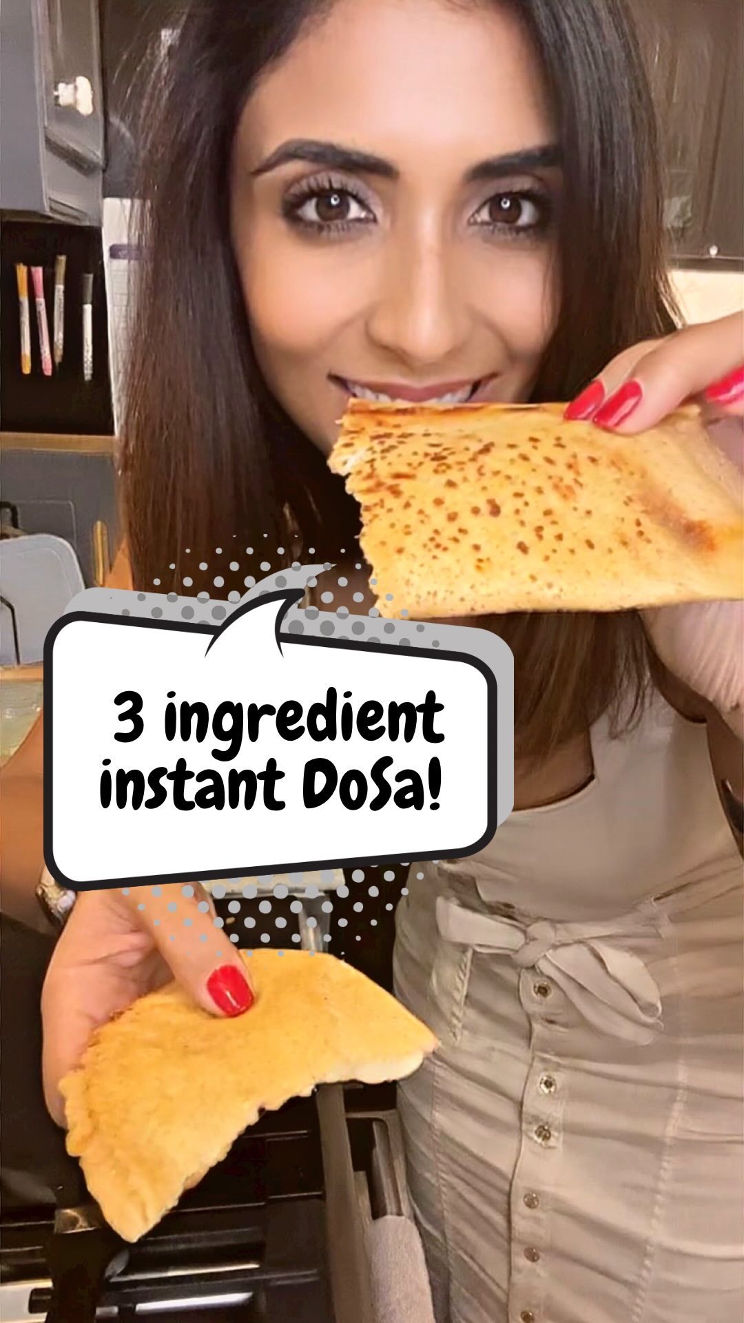 Instant Red Lentil Dosa