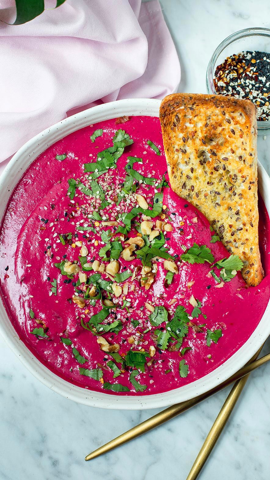 Vegan Barbie Beet Soup