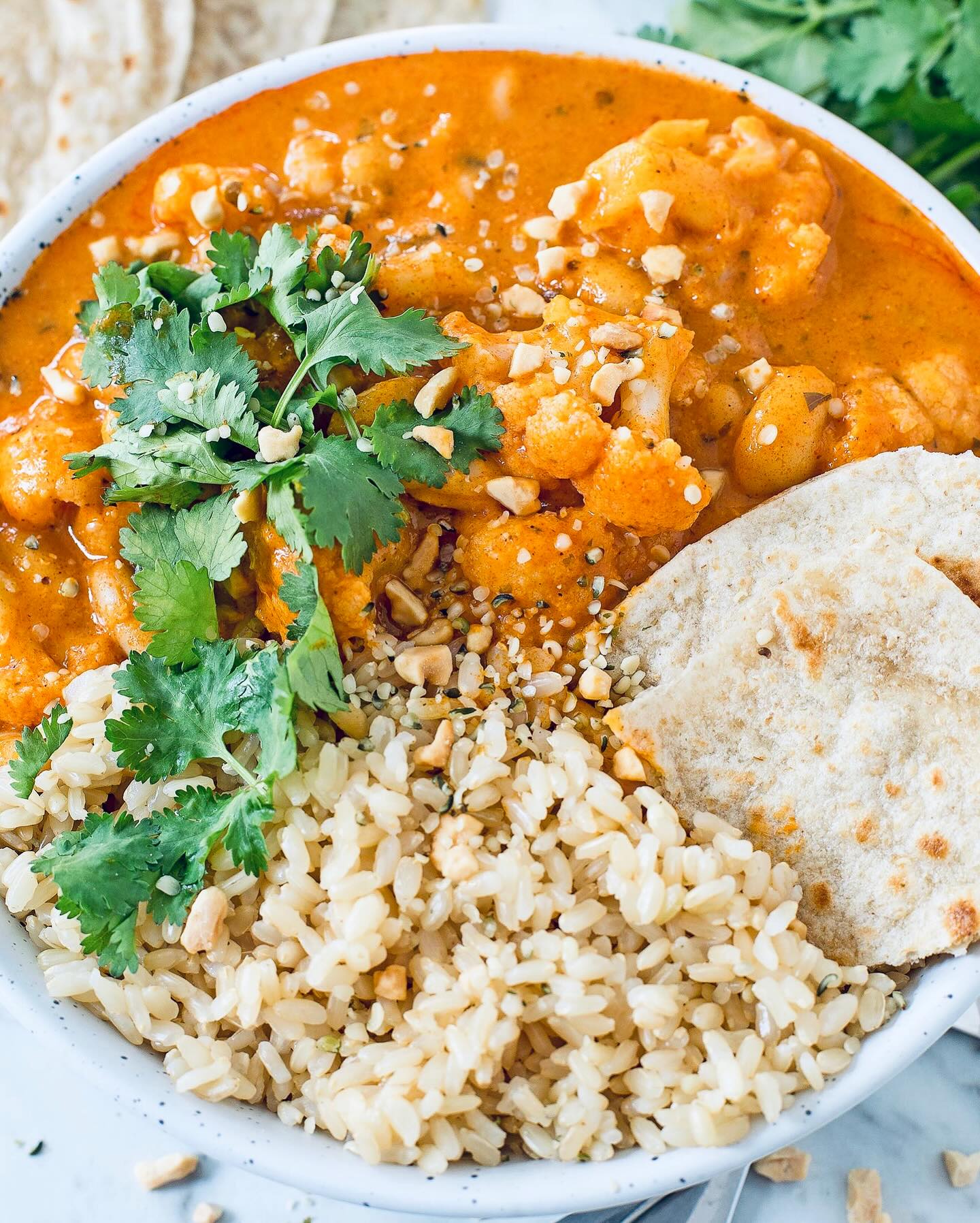 Cauliflower and White Bean Curry
