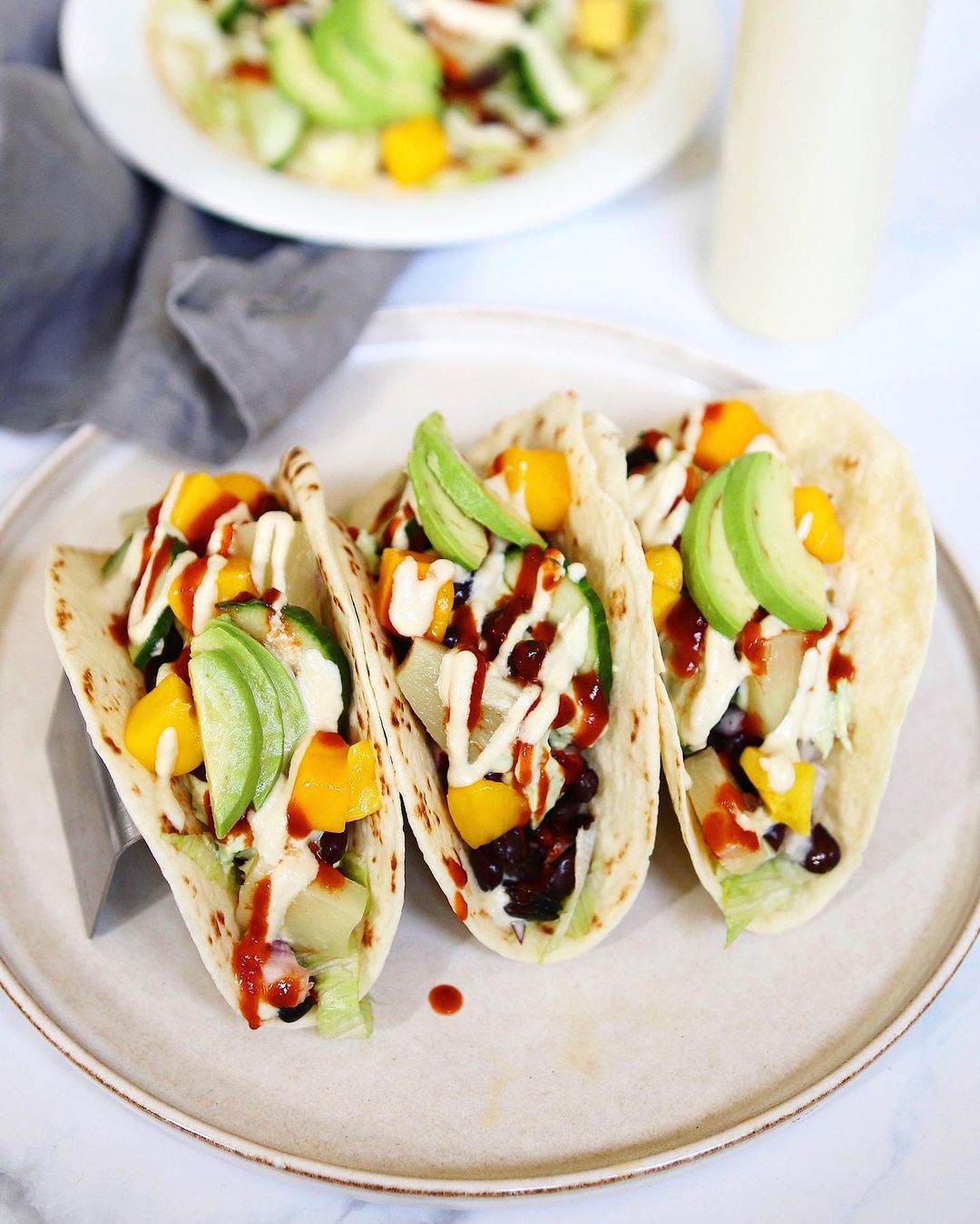Creamy Vegan Lemon Cashew Sauce for Tacos
