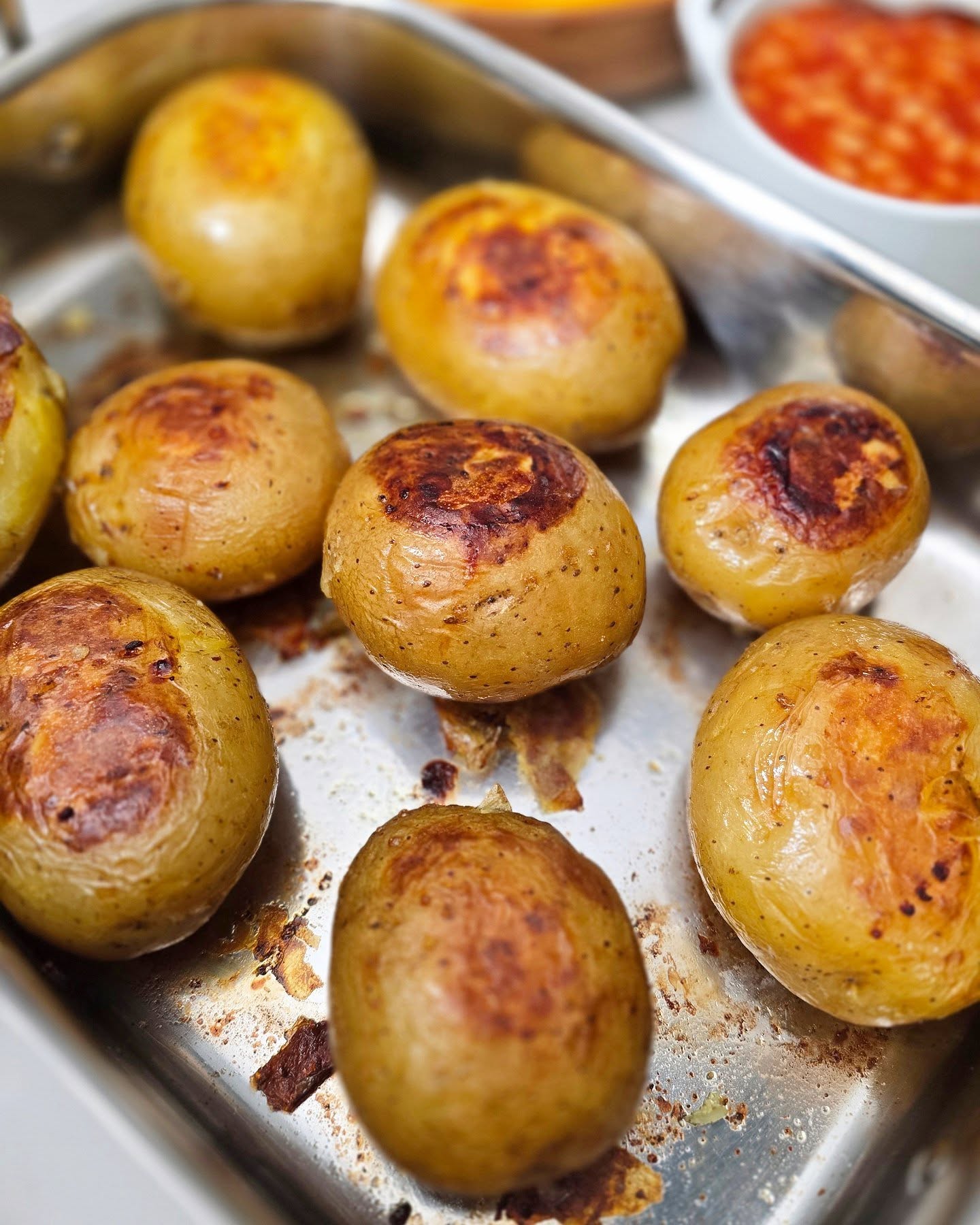 Jacket Potatoes with Chilli Beans