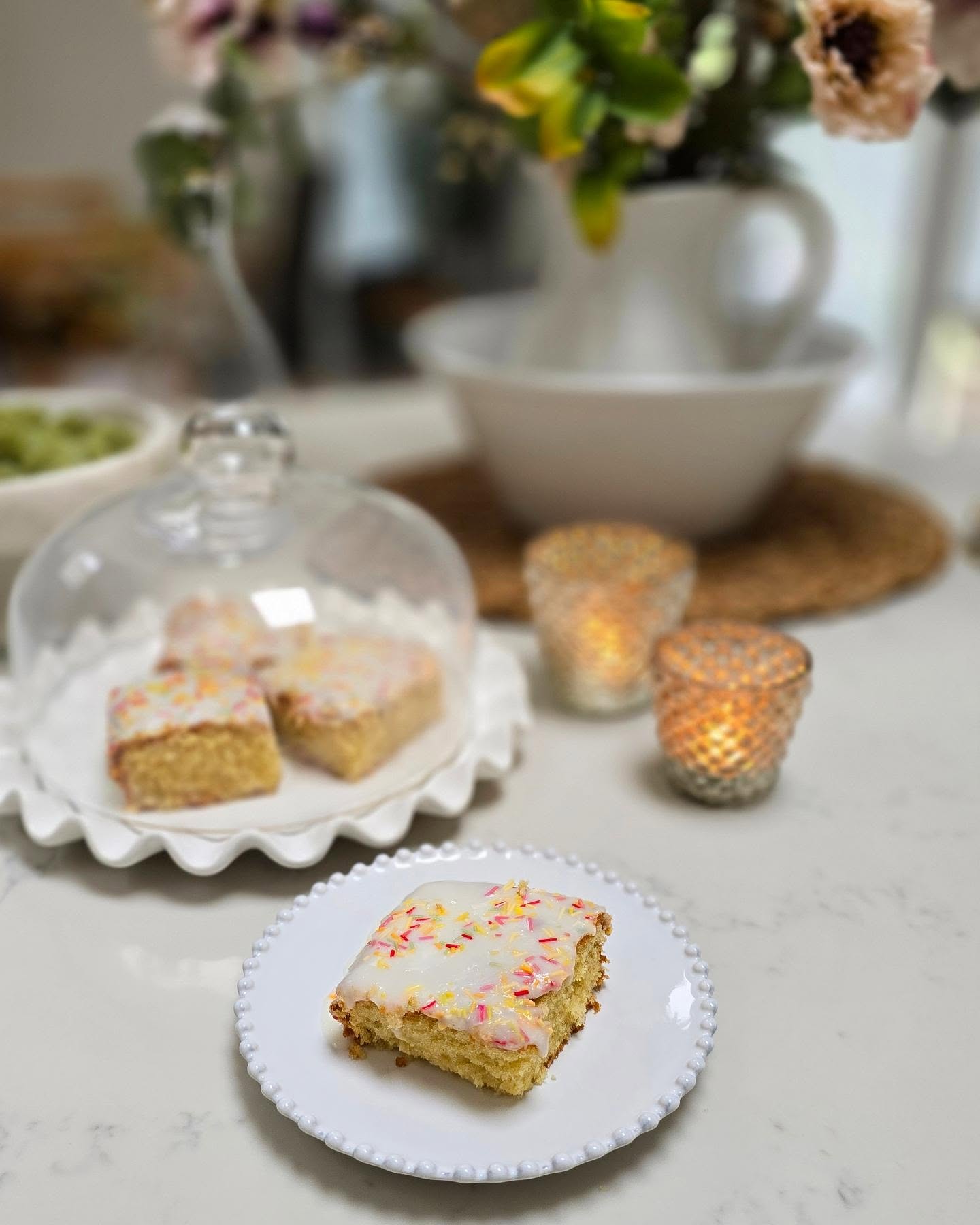 Easy One-Bowl School Cake