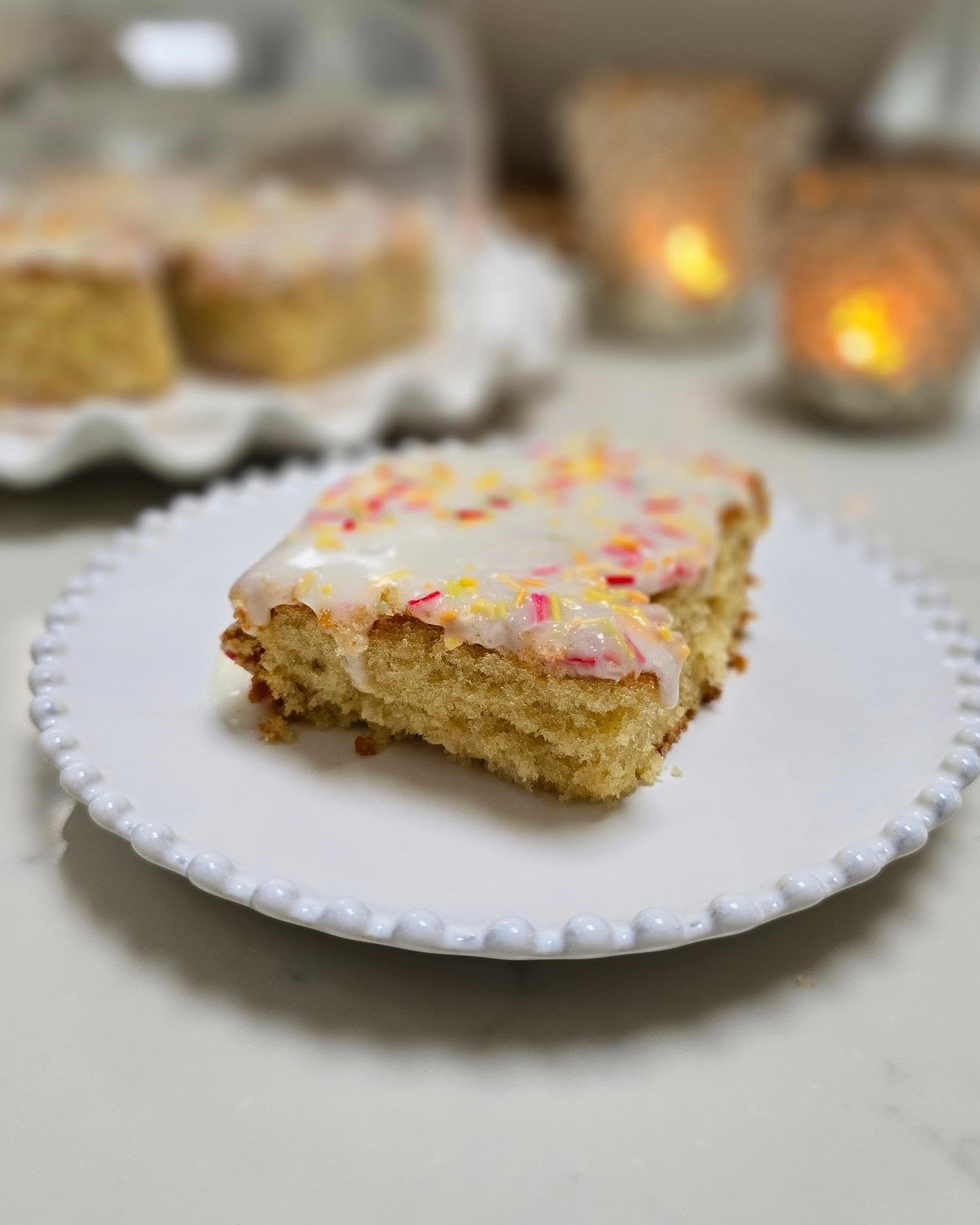 Easy One-Bowl School Cake