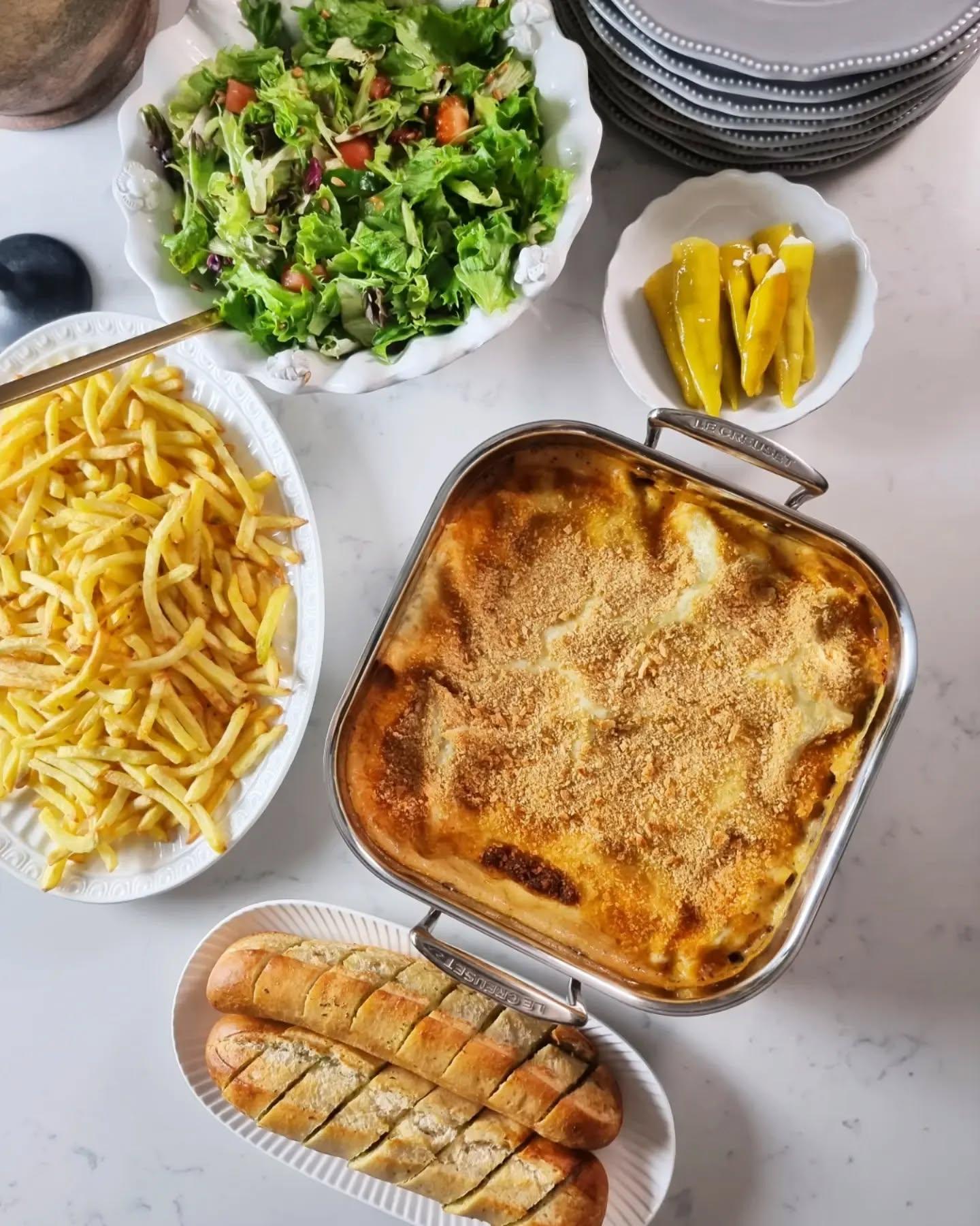 Aubergine and Vegetable Layered Bake