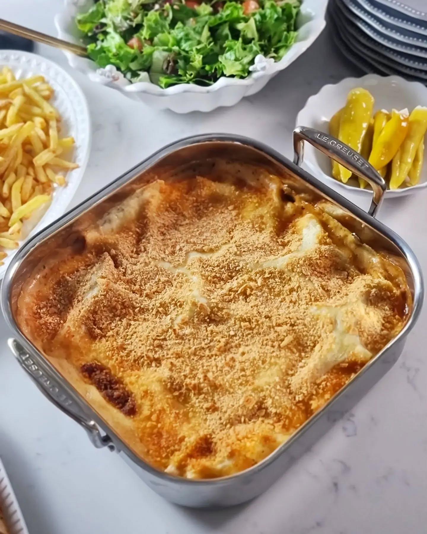 Aubergine and Vegetable Layered Bake