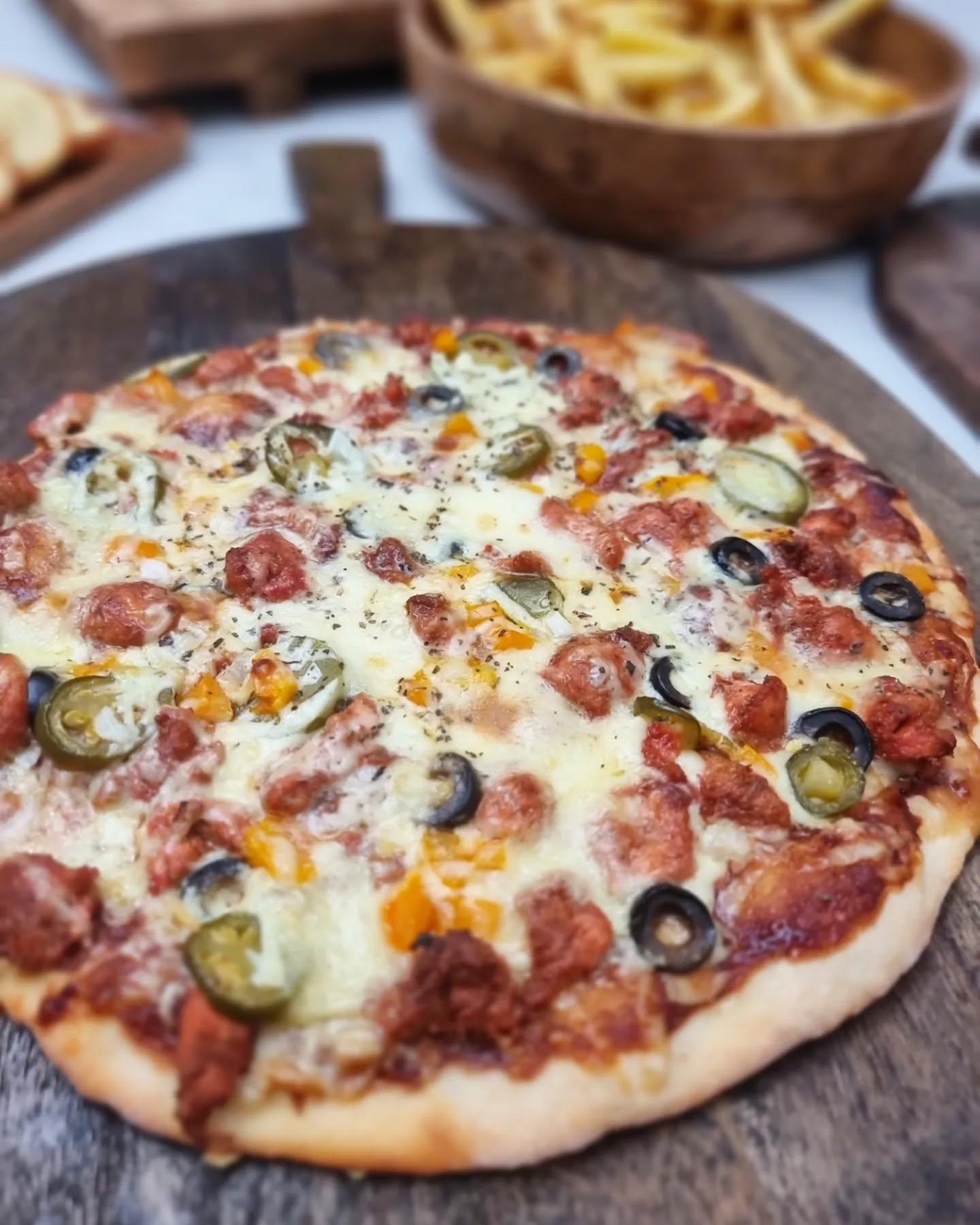 Easy Two-Ingredient No-Yeast Pizza Base
