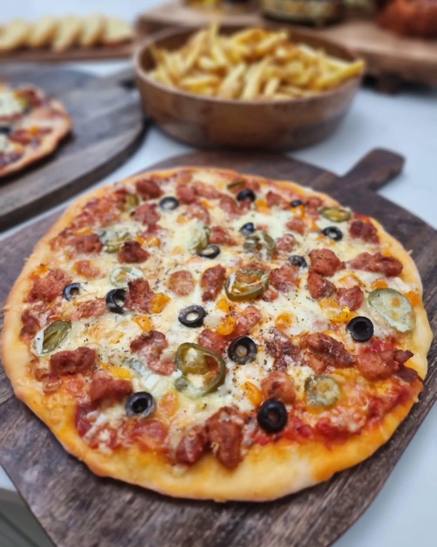 Easy Two-Ingredient No-Yeast Pizza Base