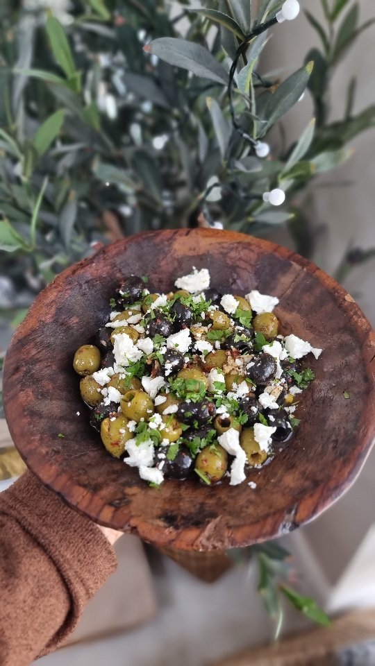 Olive and Feta Side Dish