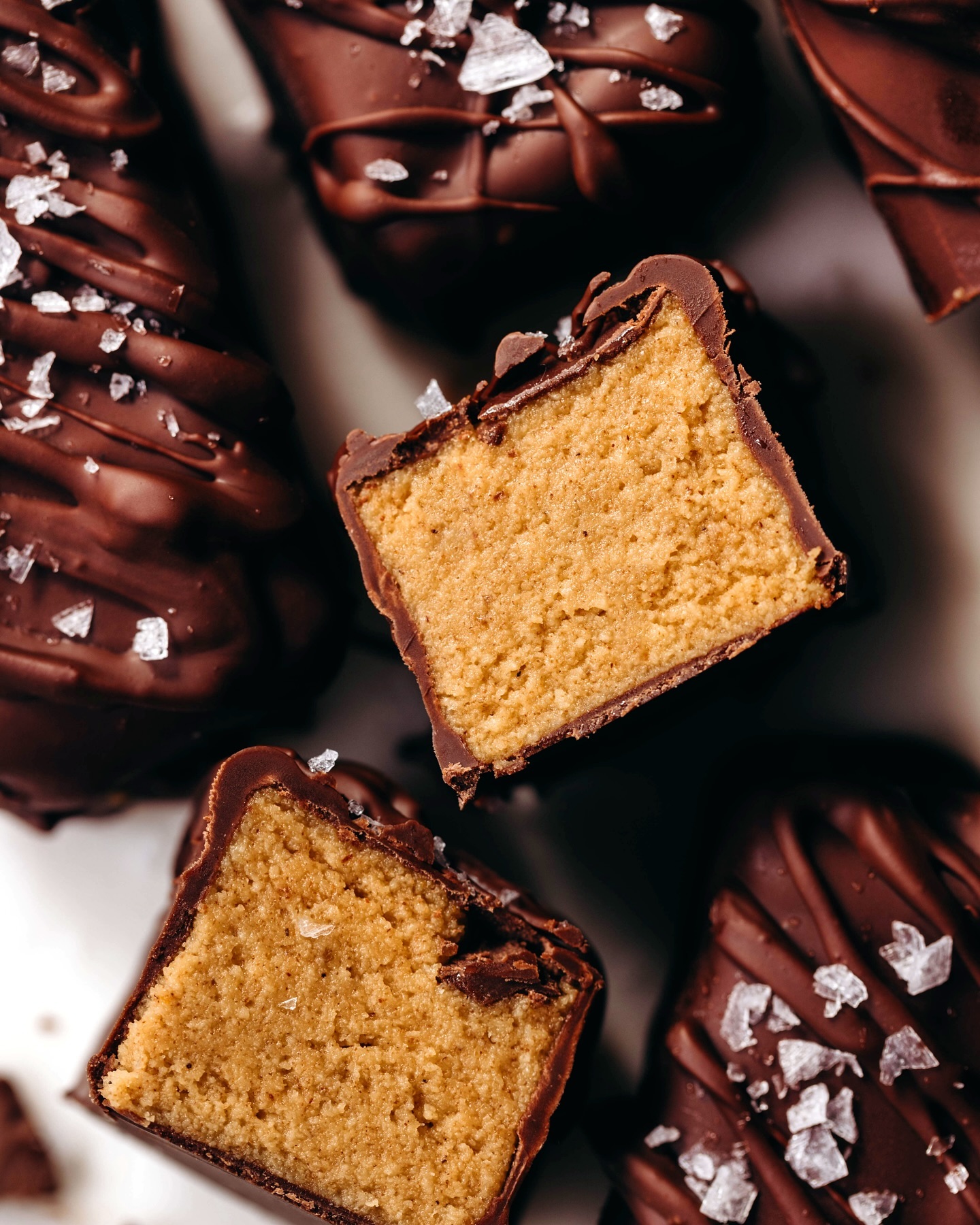 Dark Chocolate Pumpkin Truffle Bars