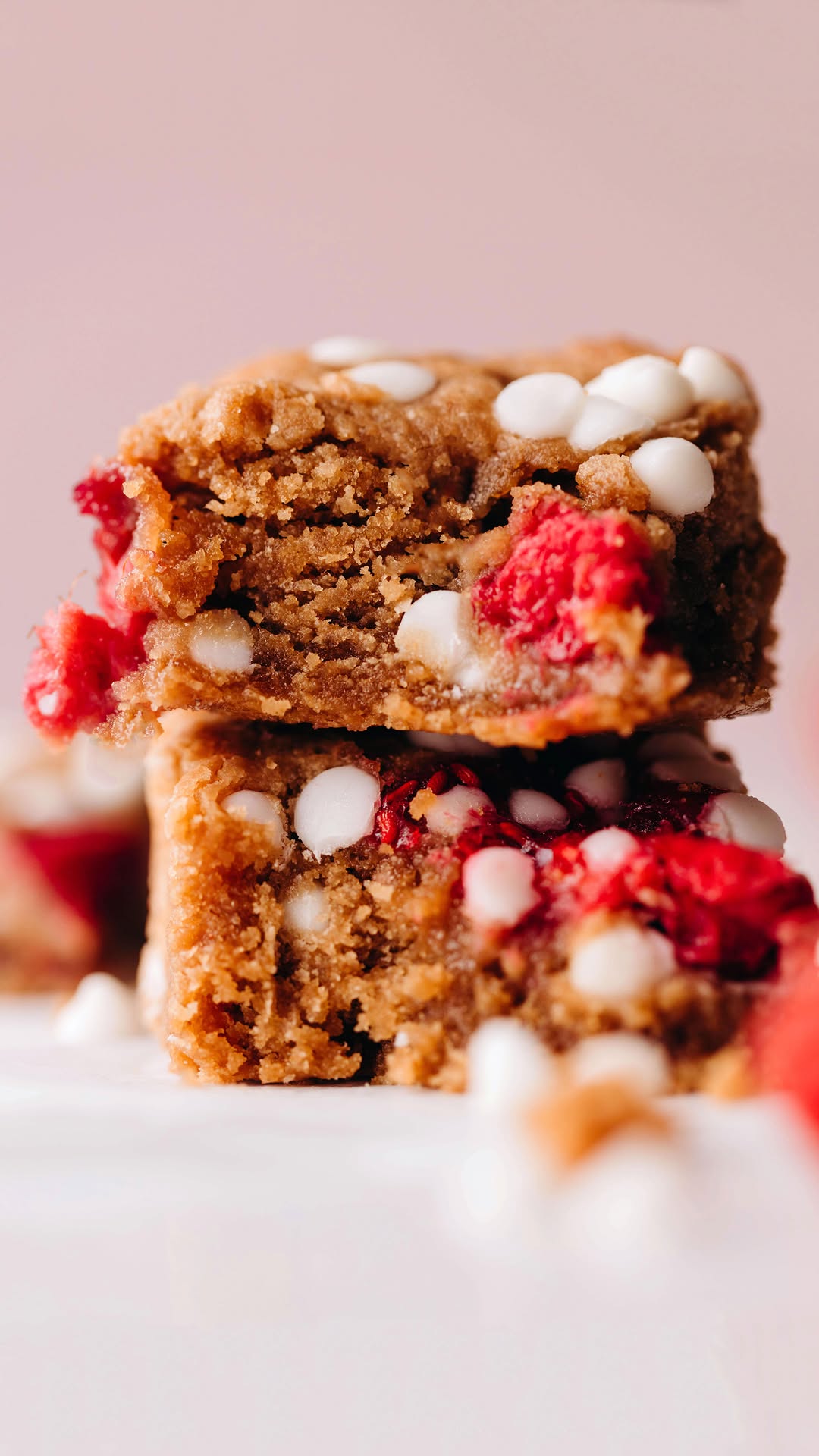 Raspberry White Chocolate Cookie Bars