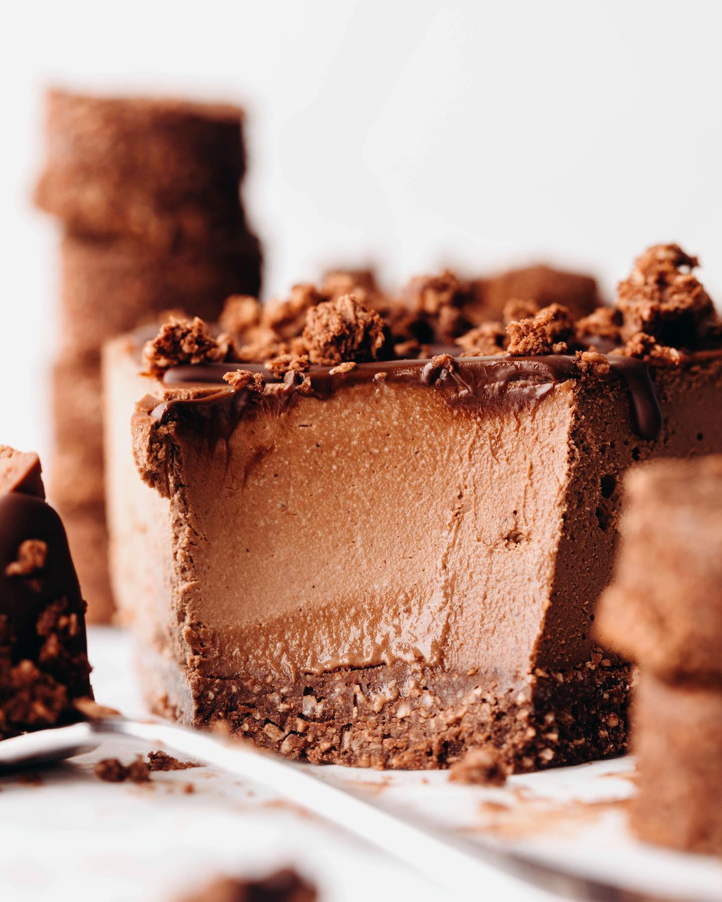 No-Bake Double Chocolate Cashew Dessert