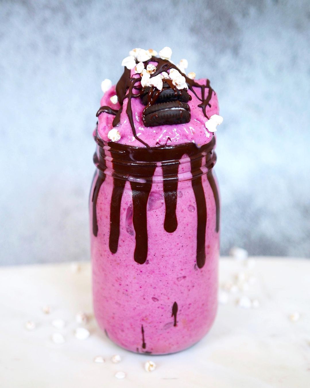 Vegan Breakfast Parfait with Smoothie