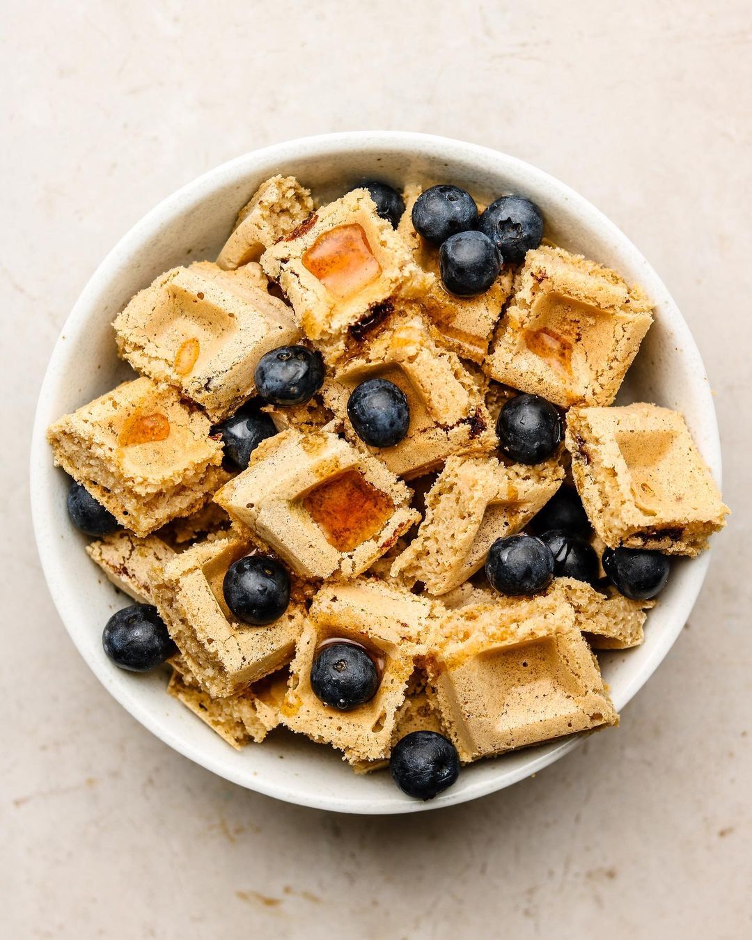 Crispy Vegan Waffles Breakfast Treat
