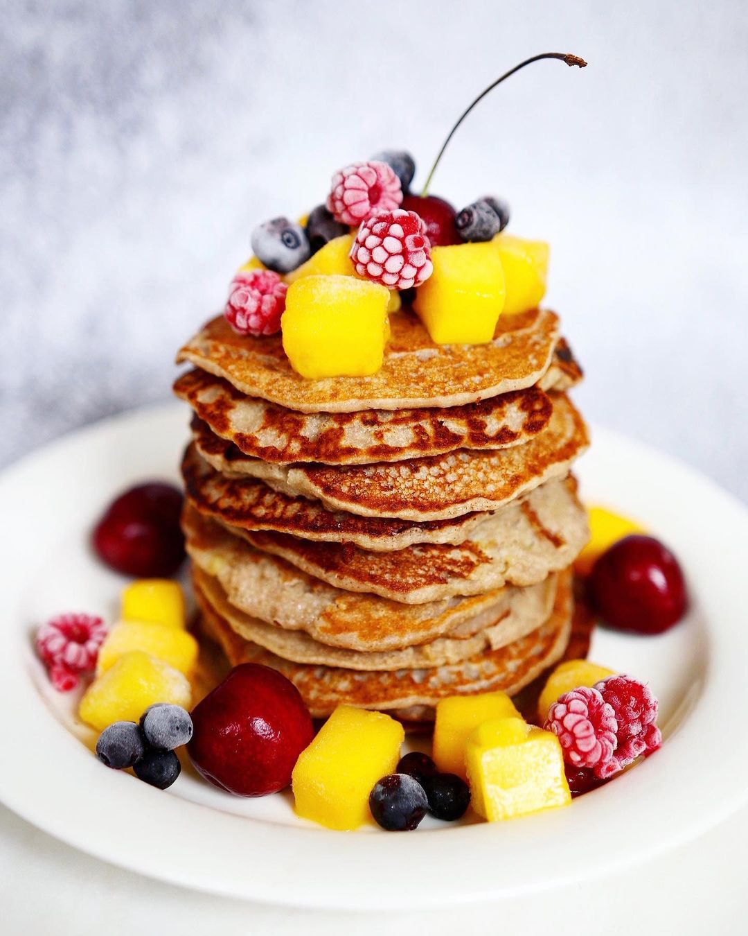 Easy Vegan Banana Buckwheat Pancakes