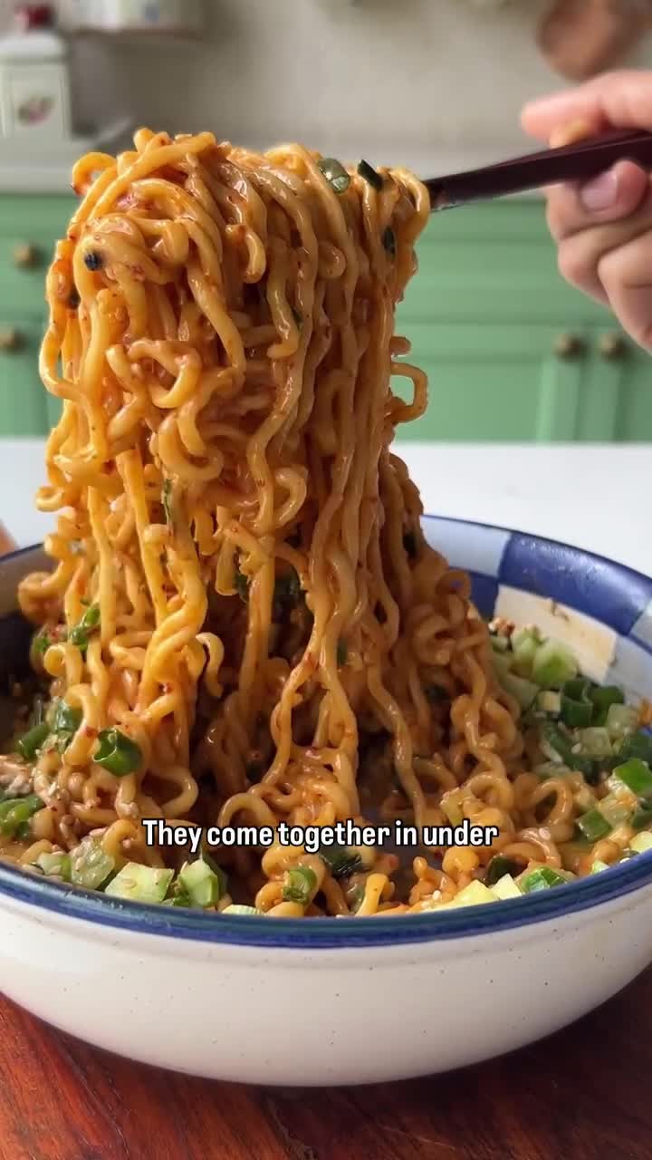 Easy Spicy Sesame Noodles