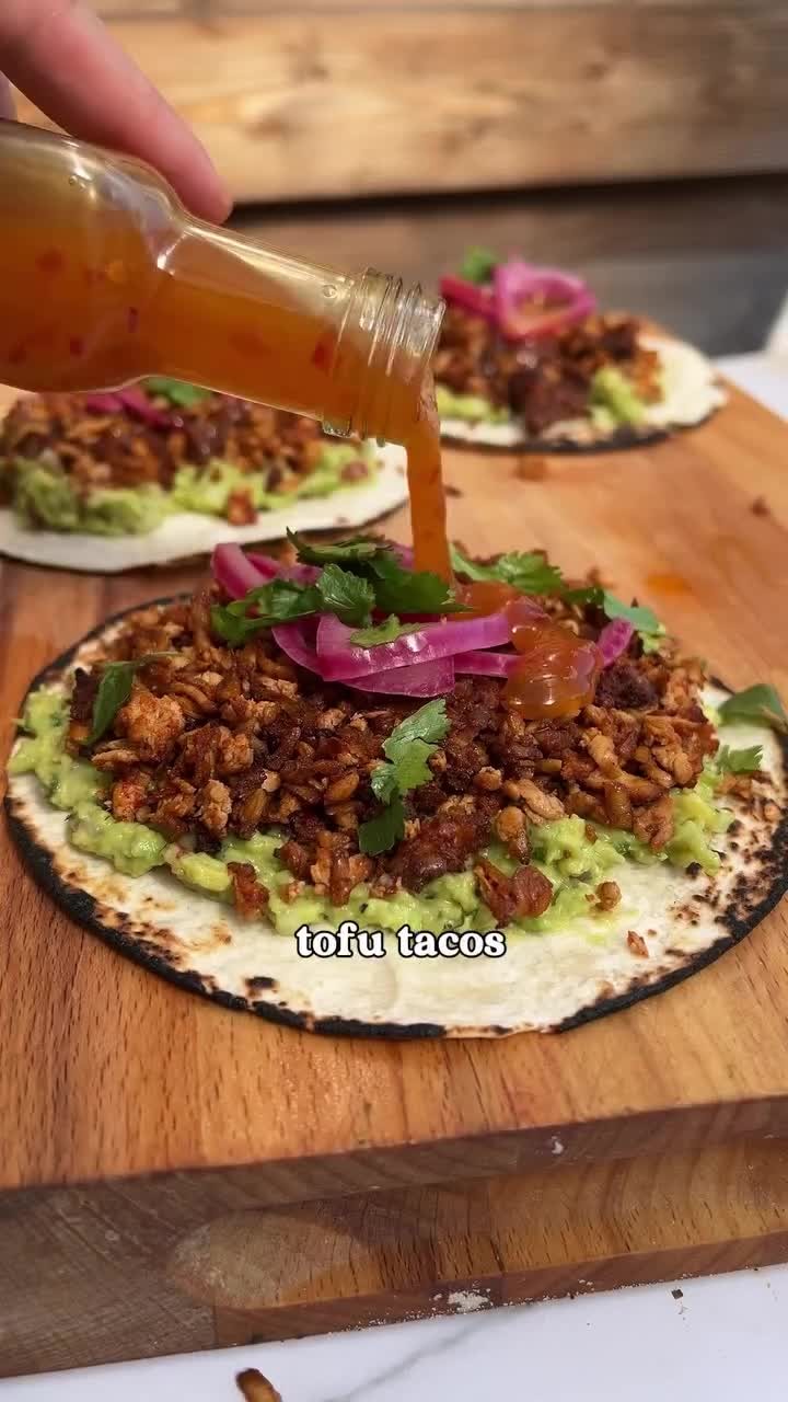 Shredded Tofu Tacos
