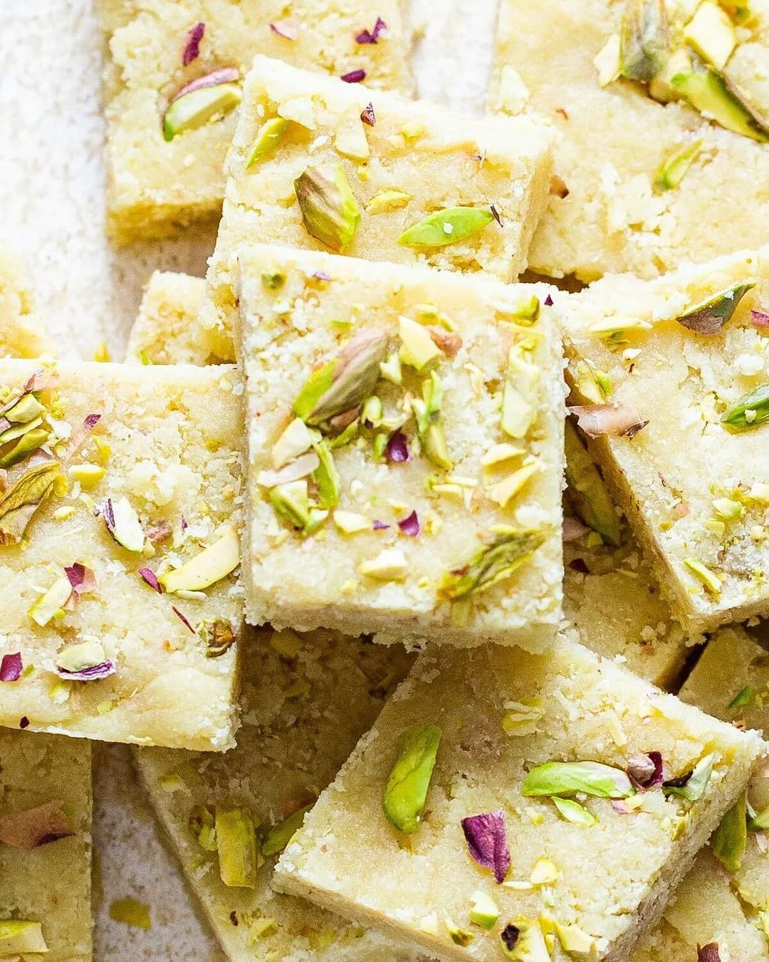 Easy Vegan Almond Burfi Dessert