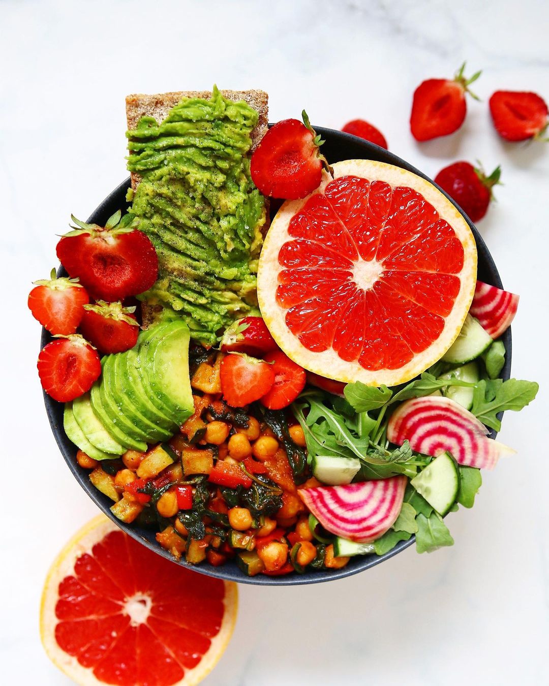Savoury Sweet Vegan Breakfast Bowl