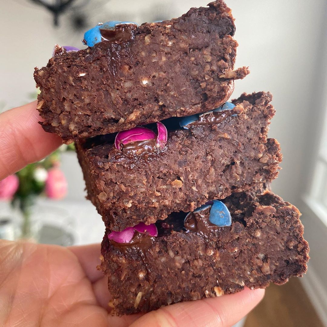 Black Bean Brownies with Chocolate