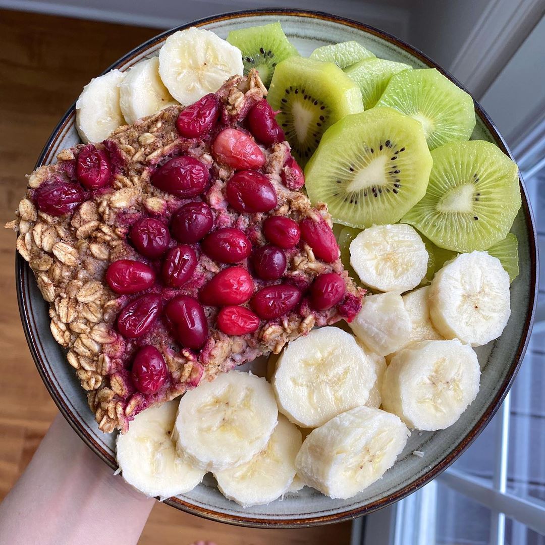 Cranberry Oat Bake Breakfast Delight