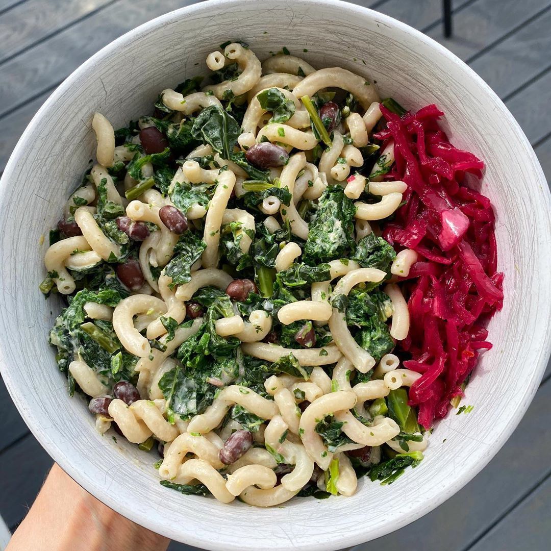 Brown Rice Vegetable Bowl with Tahini Sauce
